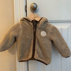 The North Face Cream Sherpa Jacket